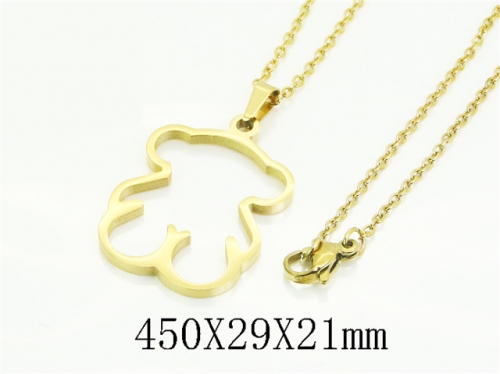 HY Wholesale Stainless Steel 316L Jewelry Hot sale Necklaces-HY74N0269KL