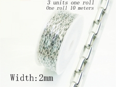 HY Wholesale Chain Jewelry 316 Stainless Steel Jewelry Chain-HY70A3056JLD