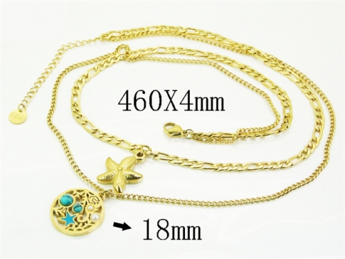 HY Wholesale Stainless Steel 316L Jewelry Hot sale Necklaces-HY32N0878HHL