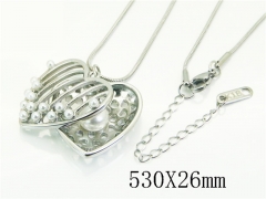 HY Wholesale Stainless Steel 316L Jewelry Hot sale Necklaces-HY80N0986OV