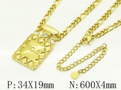 HY Wholesale Stainless Steel 316L Jewelry Hot sale Necklaces-HY04N0036HLT