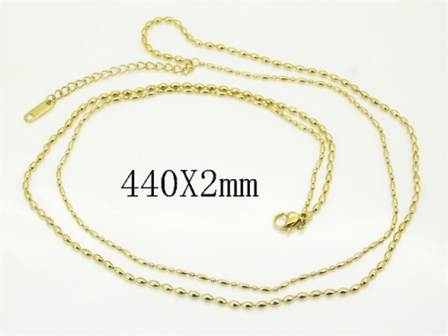 HY Wholesale Stainless Steel 316L Jewelry Hot sale Necklaces-HY04N0001HJQ