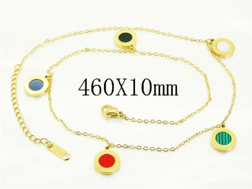 HY Wholesale Stainless Steel 316L Jewelry Hot sale Necklaces-HY09N1511SNL