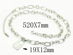 HY Wholesale Stainless Steel 316L Jewelry Hot sale Necklaces-HY30N0122NS