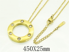 HY Wholesale Stainless Steel 316L Jewelry Hot sale Necklaces-HY94N0121PA