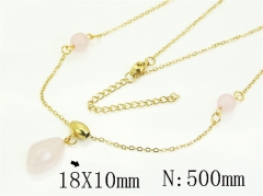 HY Wholesale Stainless Steel 316L Jewelry Hot sale Necklaces-HY92N0228OC