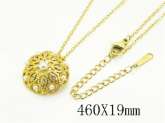 HY Wholesale Stainless Steel 316L Jewelry Hot sale Necklaces-HY80N1007NW