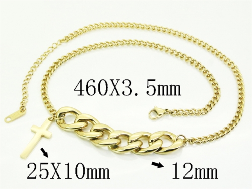 HY Wholesale Stainless Steel 316L Jewelry Hot sale Necklaces-HY04N0054HIA