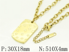 HY Wholesale Stainless Steel 316L Jewelry Hot sale Necklaces-HY04N0030HQQ