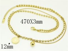 HY Wholesale Stainless Steel 316L Jewelry Hot sale Necklaces-HY04N0006HJF