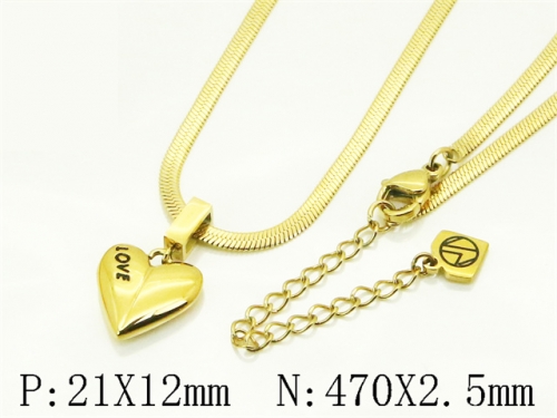 HY Wholesale Stainless Steel 316L Jewelry Hot sale Necklaces-HY04N0105HHZ