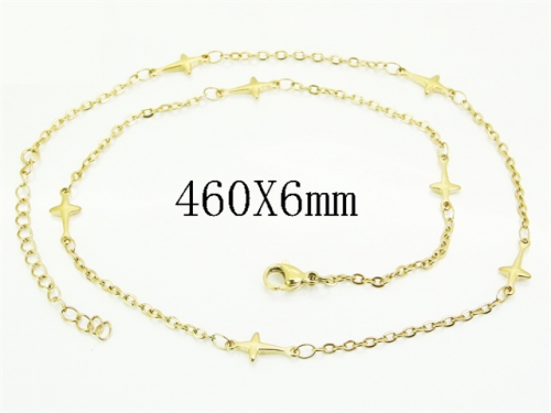 HY Wholesale Stainless Steel 316L Jewelry Hot sale Necklaces-HY70N0728KL