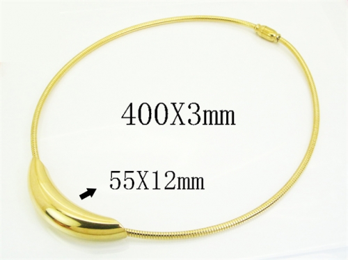 HY Wholesale Stainless Steel 316L Jewelry Hot sale Necklaces-HY80N0968HHF