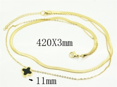 HY Wholesale Stainless Steel 316L Jewelry Hot sale Necklaces-HY92N0230OW