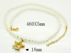 HY Wholesale Stainless Steel 316L Jewelry Hot sale Necklaces-HY26N0097MY