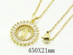 HY Wholesale Stainless Steel 316L Jewelry Hot sale Necklaces-HY89N0063PC