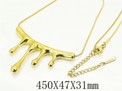 HY Wholesale Stainless Steel 316L Jewelry Hot sale Necklaces-HY94N0129PL