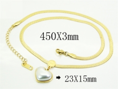 HY Wholesale Stainless Steel 316L Jewelry Hot sale Necklaces-HY94N0166OW