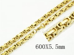 HY Wholesale Chain Jewelry 316 Stainless Steel Jewelry Chain-HY53N0168HOL