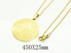 HY Wholesale Stainless Steel 316L Jewelry Hot sale Necklaces-HY74N0262MO