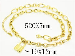 HY Wholesale Stainless Steel 316L Jewelry Hot sale Necklaces-HY30N0123PL