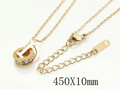 HY Wholesale Stainless Steel 316L Jewelry Hot sale Necklaces-HY94N0145SML