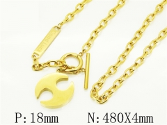 HY Wholesale Stainless Steel 316L Jewelry Hot sale Necklaces-HY04N0108HHR