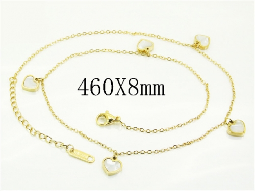 HY Wholesale Stainless Steel 316L Jewelry Hot sale Necklaces-HY09N1512CNL