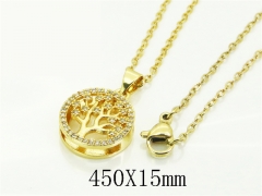 HY Wholesale Stainless Steel 316L Jewelry Hot sale Necklaces-HY89N0064PU