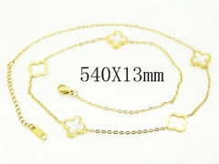 HY Wholesale Stainless Steel 316L Jewelry Hot sale Necklaces-HY09N1505NR