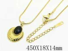 HY Wholesale Stainless Steel 316L Jewelry Hot sale Necklaces-HY94N0157OZ