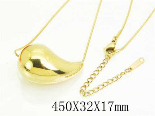 HY Wholesale Stainless Steel 316L Jewelry Hot sale Necklaces-HY94N0141PQ