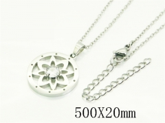 HY Wholesale Stainless Steel 316L Jewelry Hot sale Necklaces-HY12N0943OR