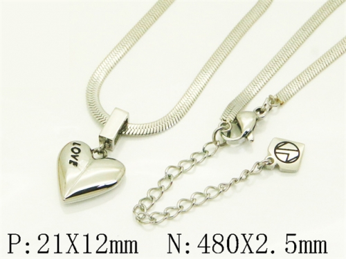 HY Wholesale Stainless Steel 316L Jewelry Hot sale Necklaces-HY04N0096HRR