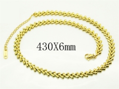 HY Wholesale Stainless Steel 316L Jewelry Hot sale Necklaces-HY04N0103HDD