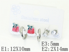 HY Wholesale Earrings Jewelry 316L Stainless Steel Earrings Jewelry-HY54E0214ELL