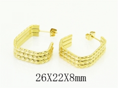 HY Wholesale Earrings Jewelry 316L Stainless Steel Earrings Jewelry-HY30E2487OL