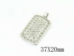 HY Wholesale Pendant Jewelry 316L Stainless Steel Jewelry Pendant-HY59P1260HHR