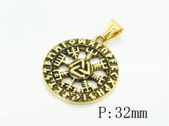 HY Wholesale Pendant Jewelry 316L Stainless Steel Jewelry Pendant-HY48P0499PS