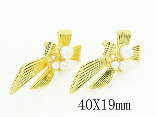 HY Wholesale Earrings Jewelry 316L Stainless Steel Earrings Jewelry-HY80E1746DML