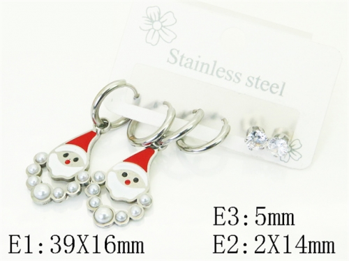 HY Wholesale Earrings Jewelry 316L Stainless Steel Earrings Jewelry-HY54E0225CNL