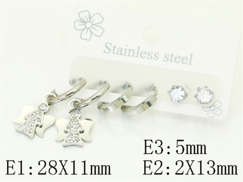 HY Wholesale Earrings Jewelry 316L Stainless Steel Earrings Jewelry-HY54E0231NF