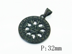 HY Wholesale Pendant Jewelry 316L Stainless Steel Jewelry Pendant-HY48P0500PA