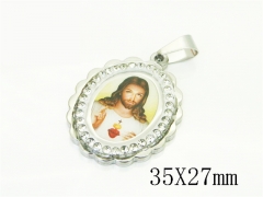 HY Wholesale Pendant Jewelry 316L Stainless Steel Jewelry Pendant-HY12P2103KA