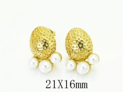 HY Wholesale Earrings Jewelry 316L Stainless Steel Earrings Jewelry-HY48E0147XML