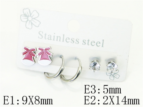 HY Wholesale Earrings Jewelry 316L Stainless Steel Earrings Jewelry-HY54E0217CLL