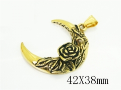 HY Wholesale Pendant Jewelry 316L Stainless Steel Jewelry Pendant-HY48P0514PF