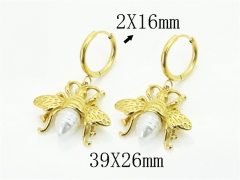 HY Wholesale Earrings Jewelry 316L Stainless Steel Earrings Jewelry-HY80E1814OL