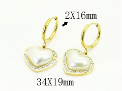 HY Wholesale Earrings Jewelry 316L Stainless Steel Earrings Jewelry-HY80E1811NL