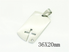 HY Wholesale Pendant Jewelry 316L Stainless Steel Jewelry Pendant-HY59P1275LW